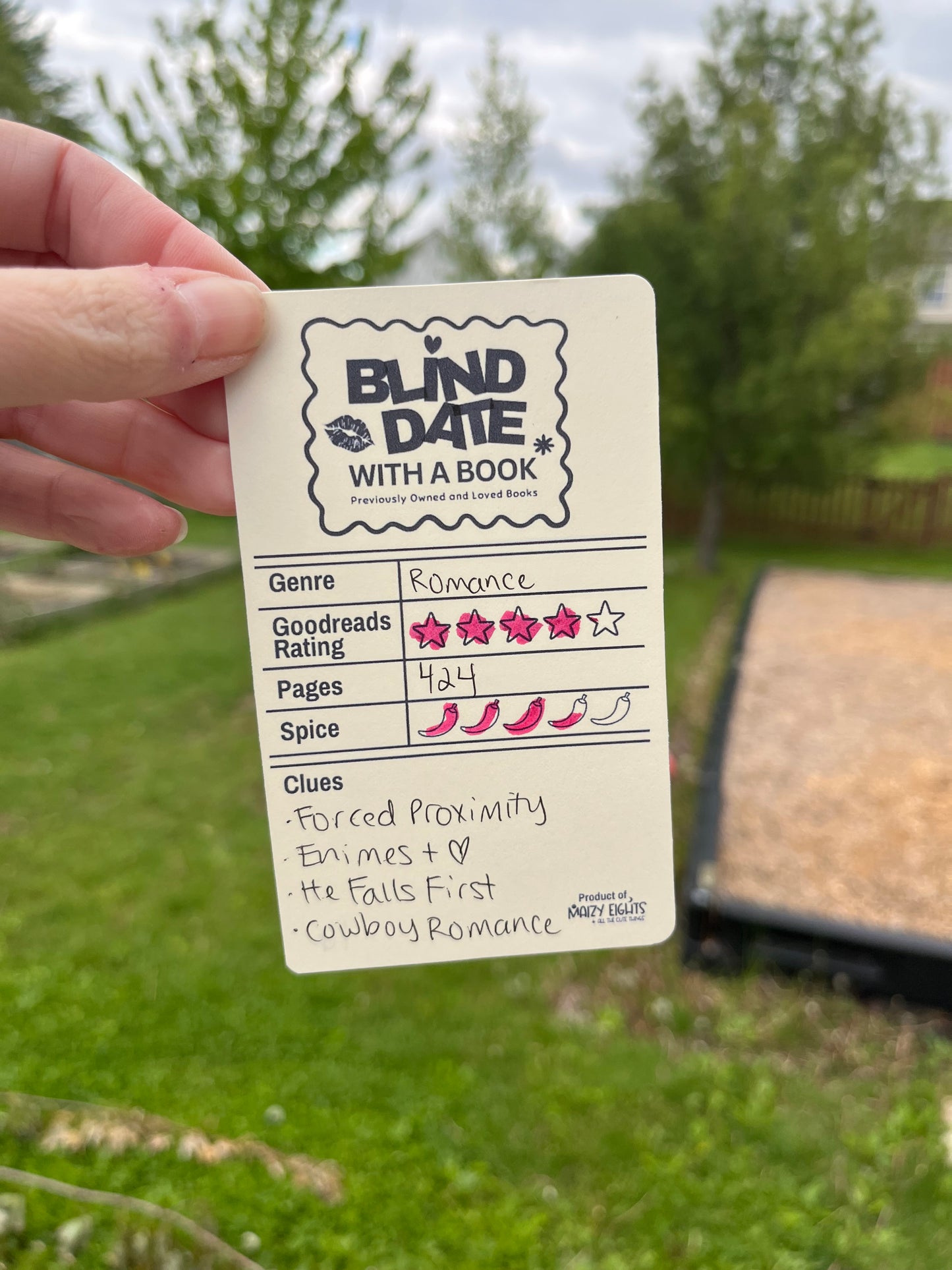 Blind Date with a Book - Cowboy Romance
