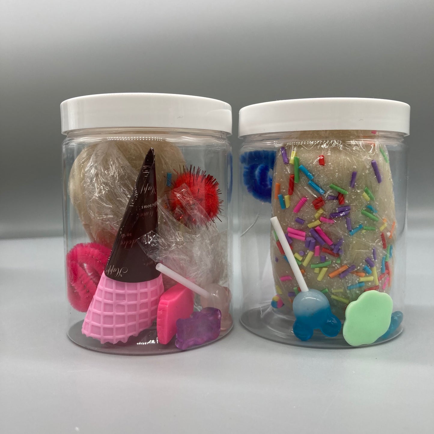 Play Doh Sensory Jar - Ice Cream