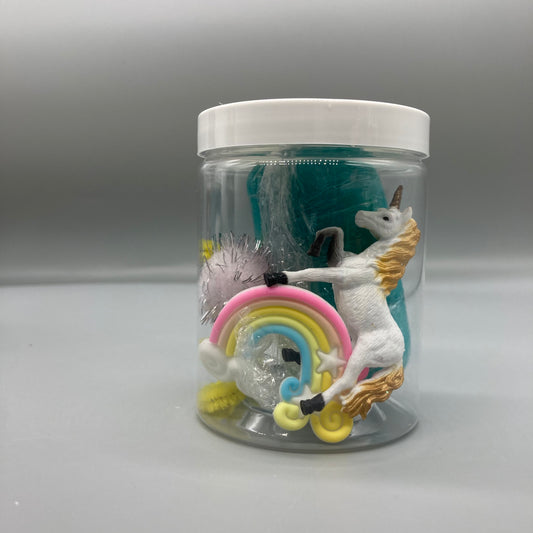 Play Doh Sensory Jar - Unicorn