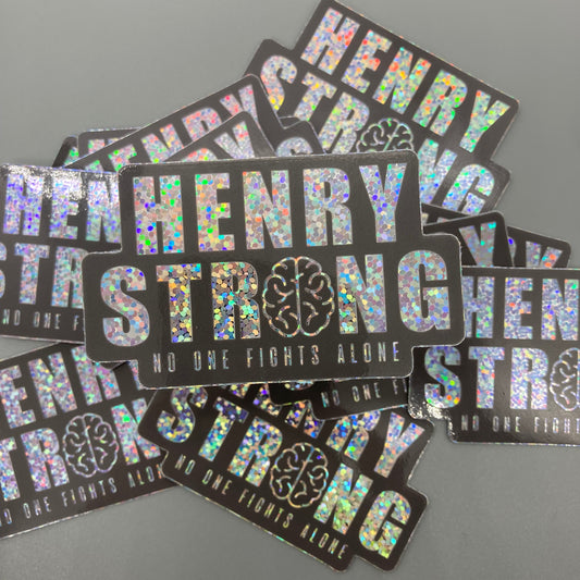 Henry Strong Holographic Sticker