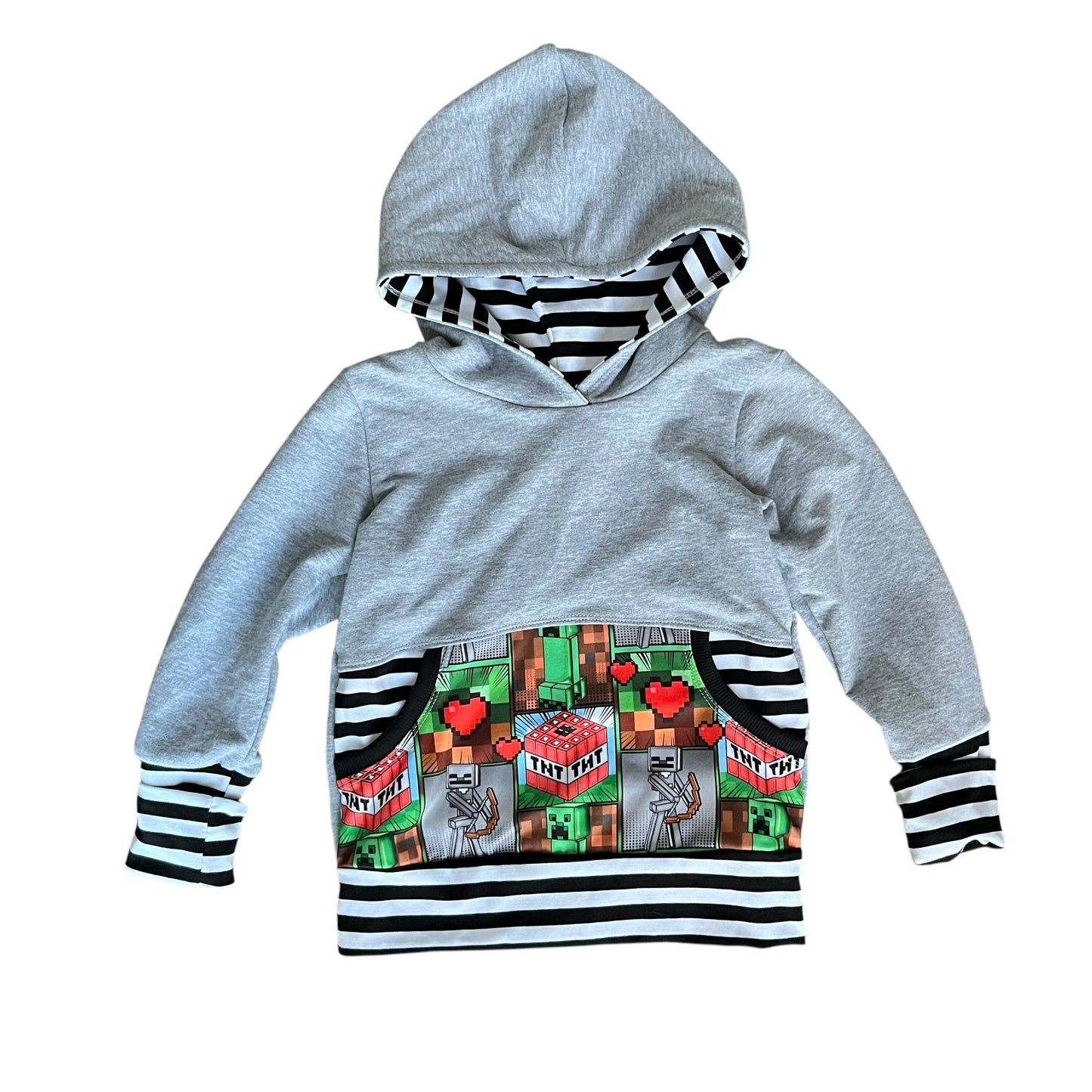 3t - 6 Grow with Me Hoodie - Minecraft