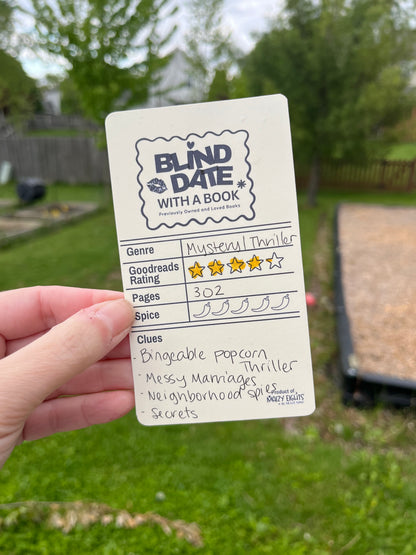 Blind Date with a Book - Mystery/Thriller