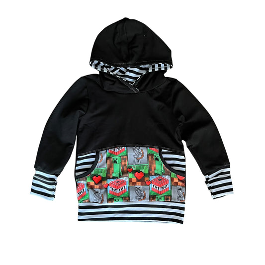 6T-9 Grow with Me Hoodie - Minecraft