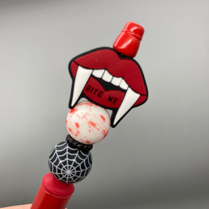 Bite Me Halloween Pen