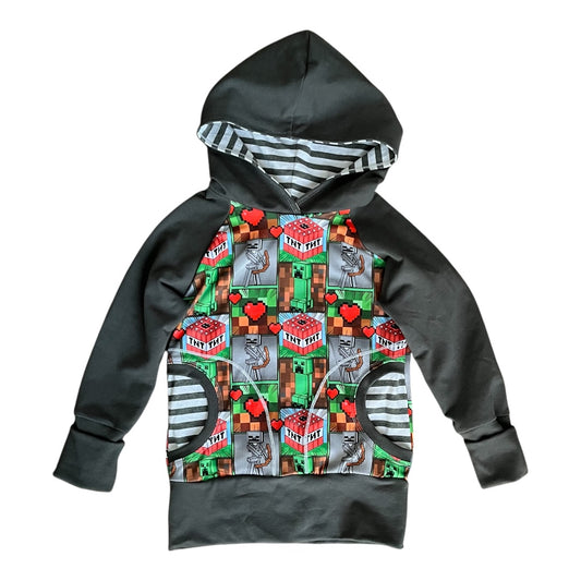 6T-9 Grow with Me Hoodie - Minecraft