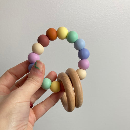 Teether Ring - muted