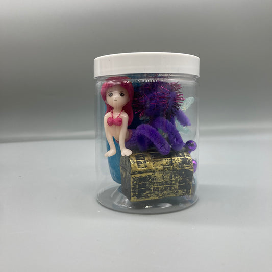 Play Doh Sensory Jar - Mermaid