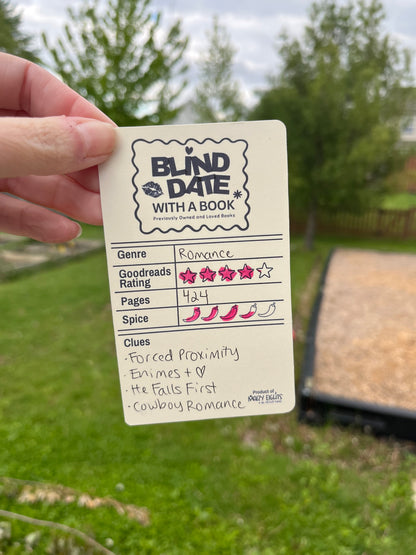 Blind Date with a Book - Cowboy Romance