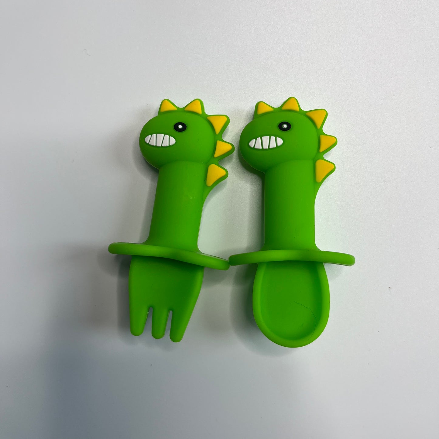 Green Dino Utensils