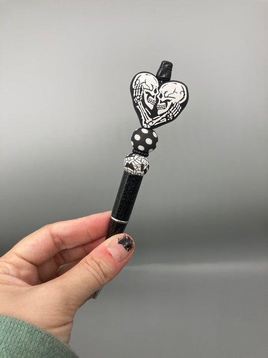 Love Skeleton Halloween Pen