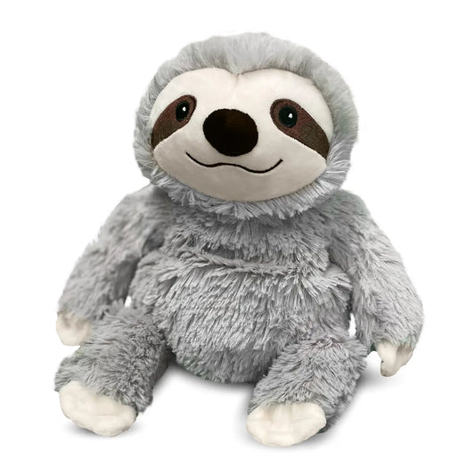 Gray Sloth Warmies 13”