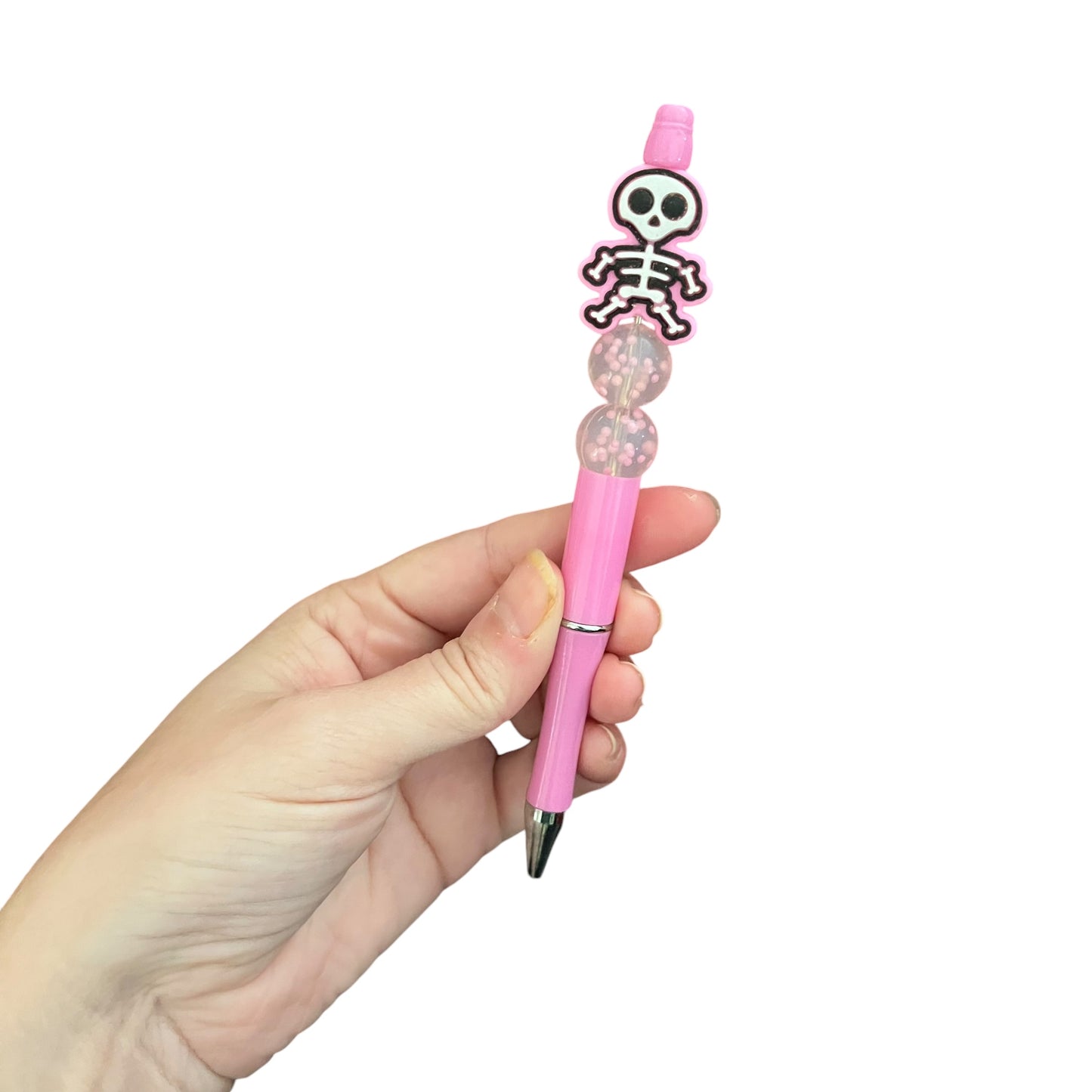 Pink Skeleton Pen