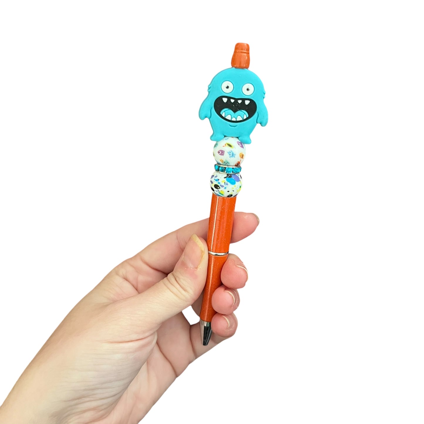 Orange Monster Pen