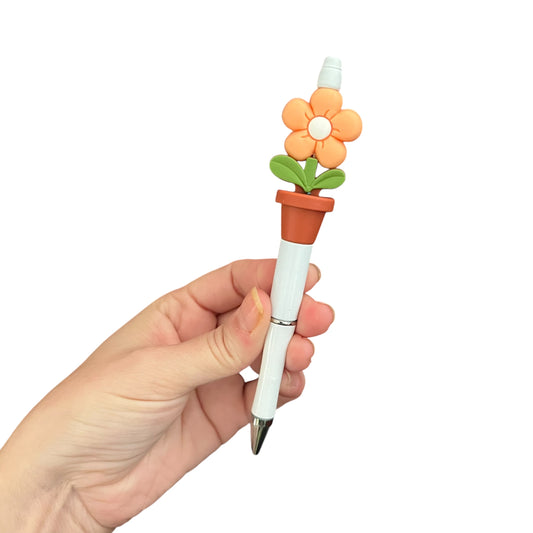 Coral Flower Pen