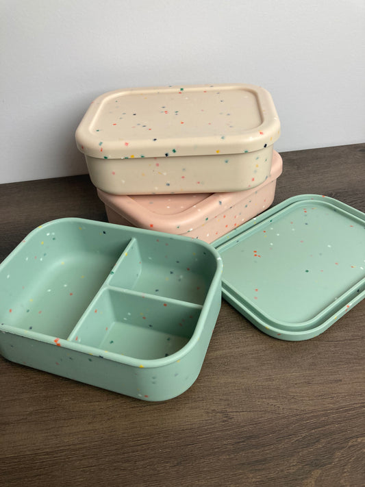 Silicone Lunch Boxes -Speckled